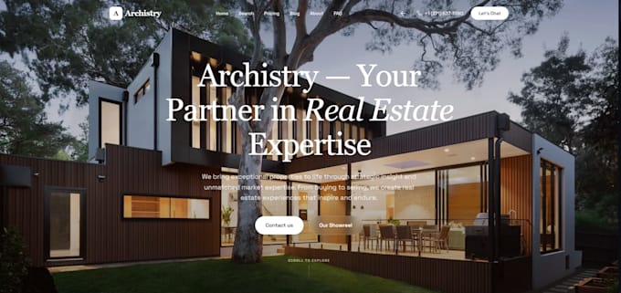 build a modern looking and well animated website