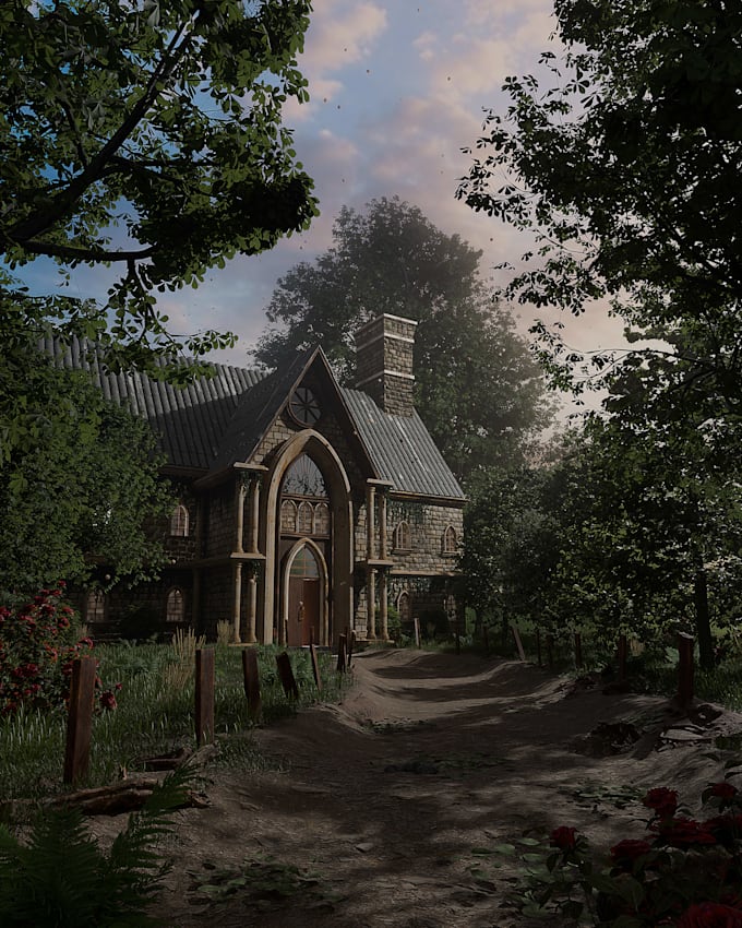create stunning 3d environments with realistic lighting