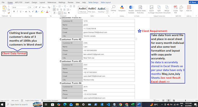 do accurate data entry, excel data entry, word data entry, copy paste and typing