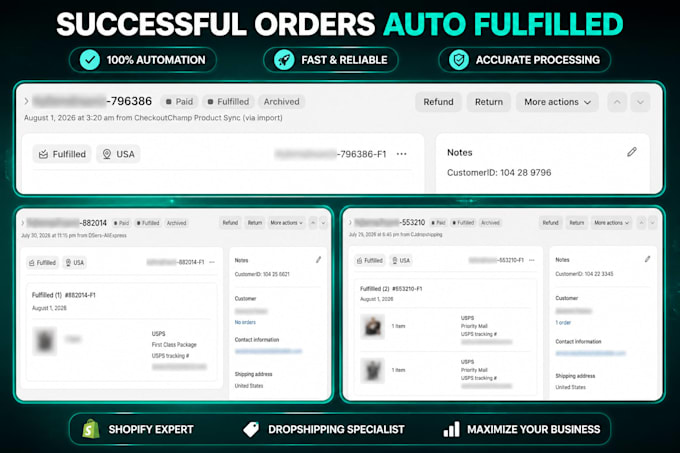 do order fulfillment work shopify and others marketplaces