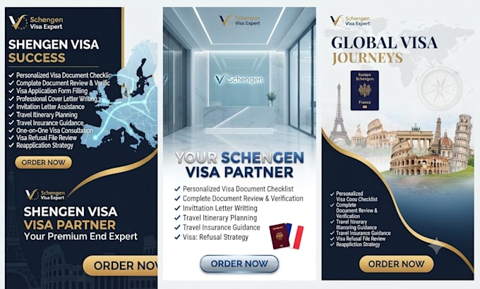prepare your schengen visa application and documents
