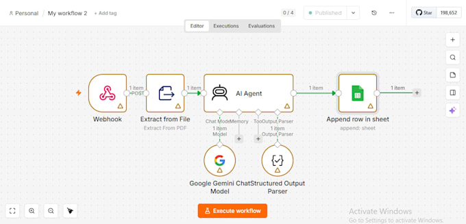 build ai automation workflows using n8n