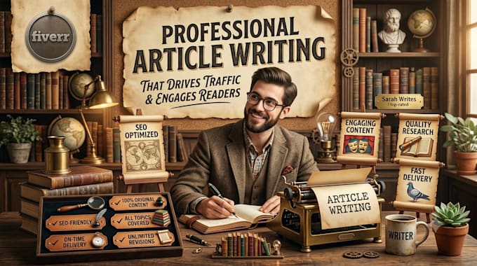 do article writing i am very good at it