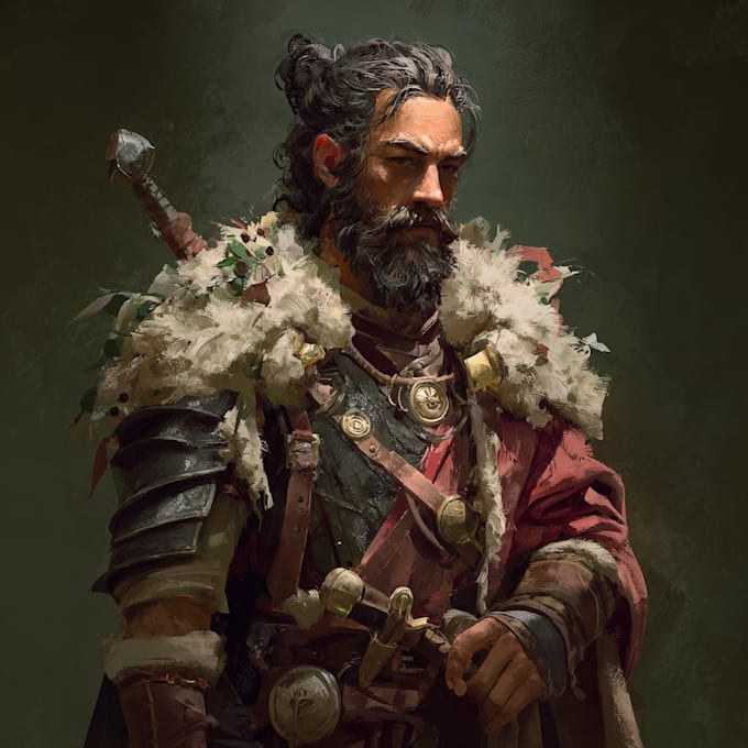 fantasy dnd character art and dnd character art