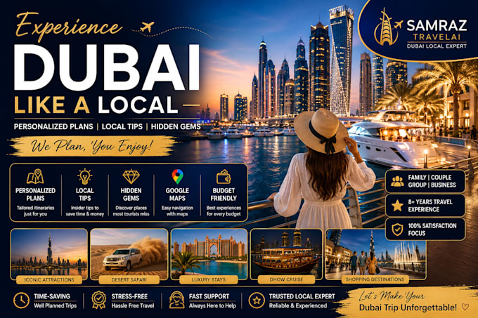plan your dubai trip with local tips, hidden gems and maps