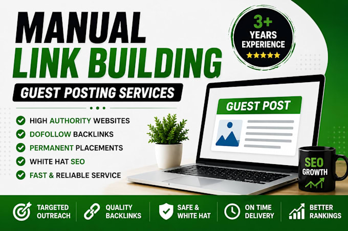 publish guest posts on high authority websites
