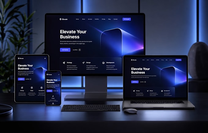 design and develop a premium website