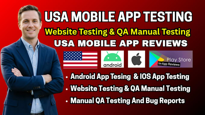 review US mobile app app testing qa testing website testing android app testing