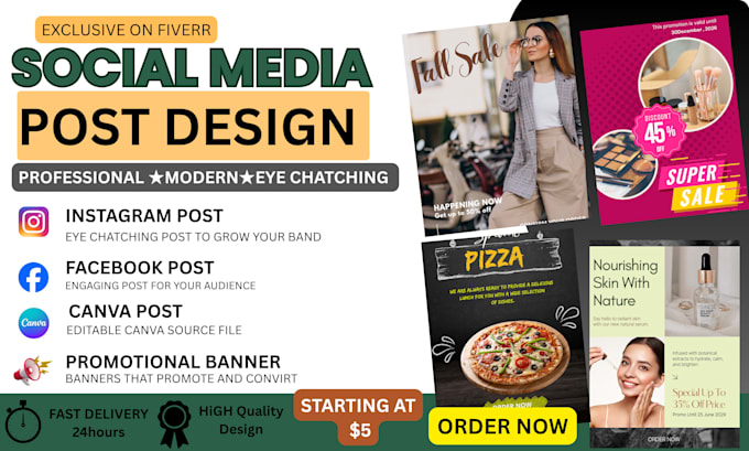 design social media post