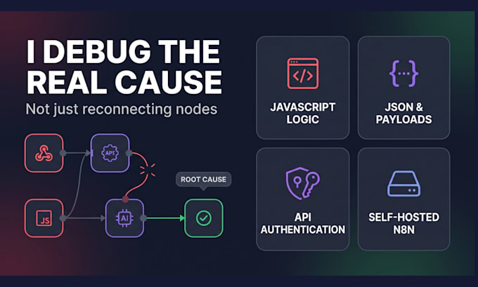 fix n8n workflow webhook API and ai automation errors