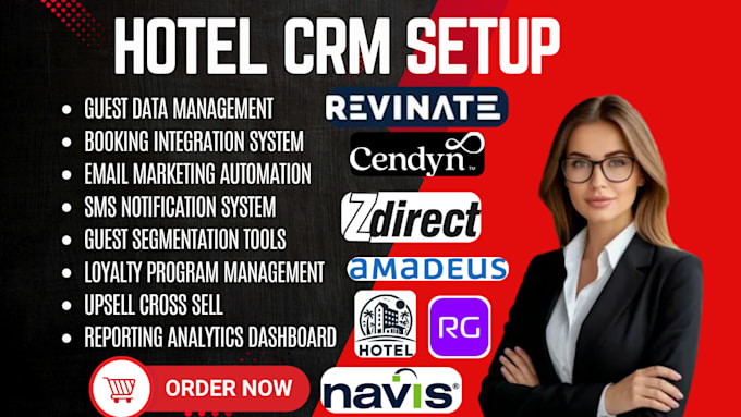 setup hotel crm revinate cendyn guestfolio dailypoint guestware zdirect guestjoy