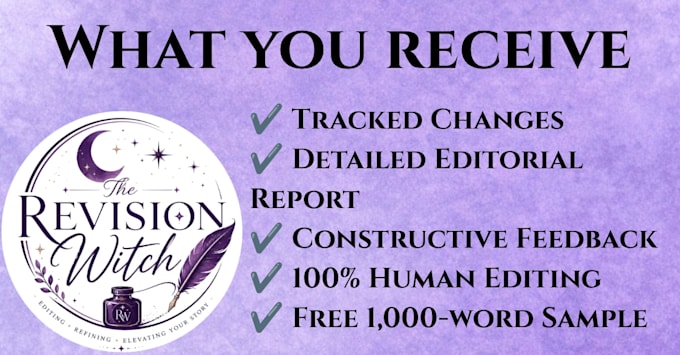 edit your fantasy, romantasy or sci fi novel