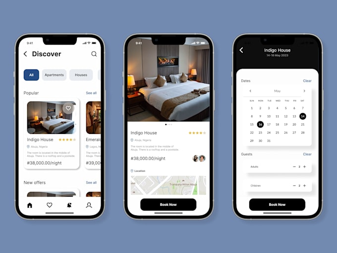 develop appointment app, scheduling app or booking software