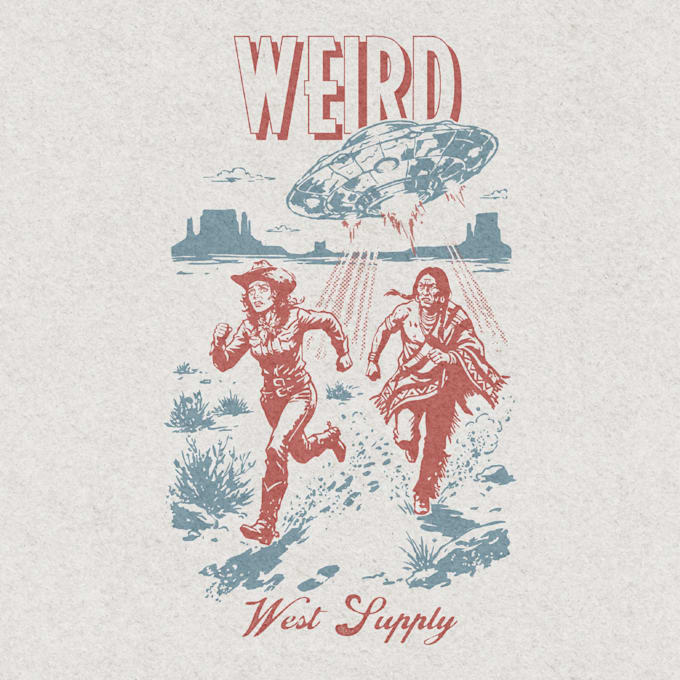create hand drawn vintage design for your brand