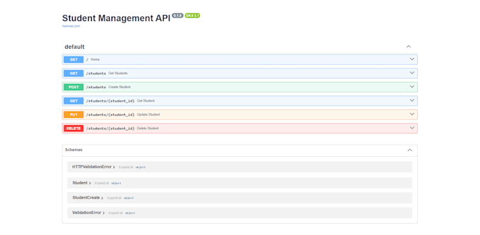 develop fastapi rest API with python and postgresql