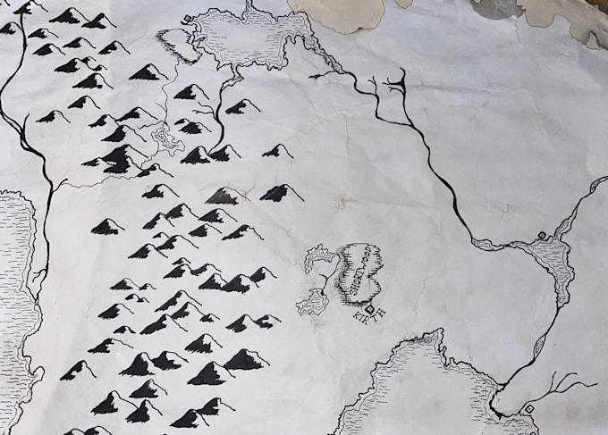 draw a fantasy map for you novel or ttrpg