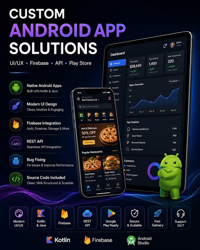 develop a modern android TV and google TV app