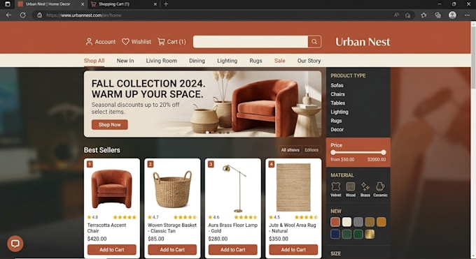 build a responsive wordpress website or woocommerce site