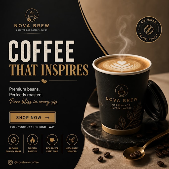 design professional social media posts and canva