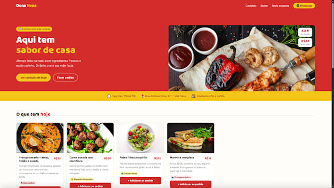 develop a modern business website using HTML CSS javascript