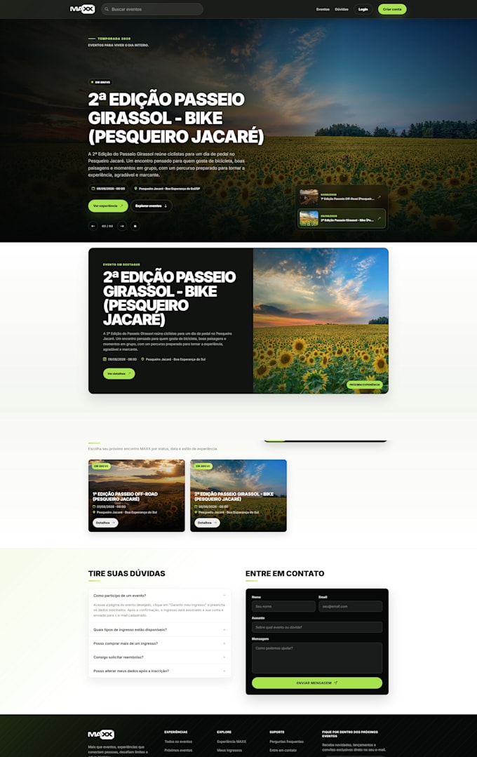 build a modern responsive website