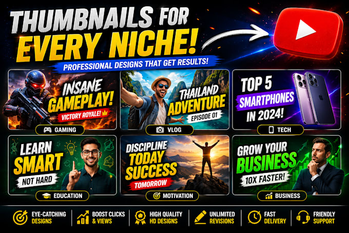 create viral youtube thumbnails for your channel