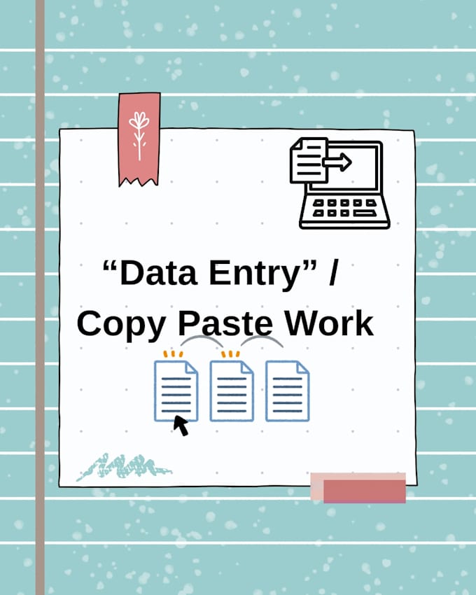 data entry and typing