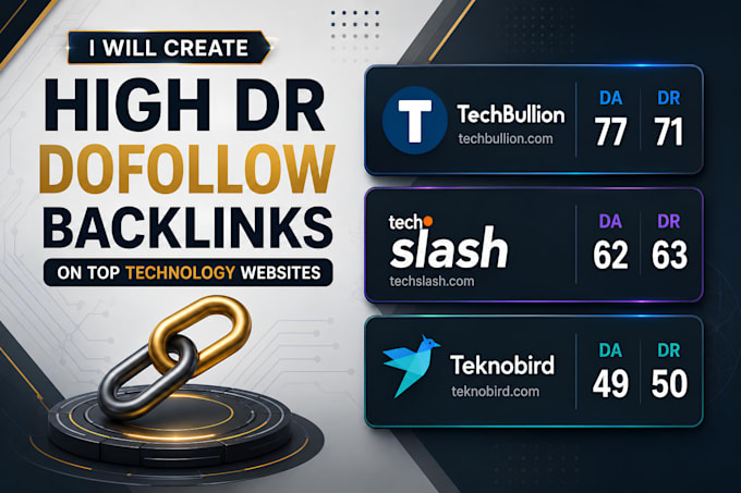 create white hat high DR dofollow backlinks for tech sites