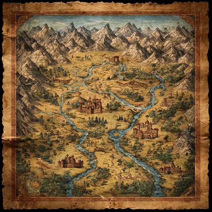 do vector city map, rv map, event map, festival map, and custom map design