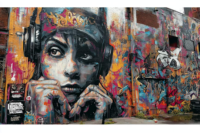 design graffiti designs, murals and wall arts