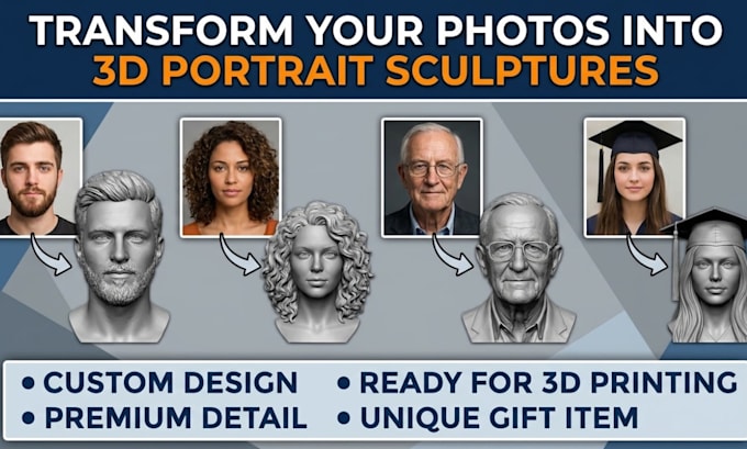 convert 2d to 3d printable model stylized 3d character design 2d to 3d model