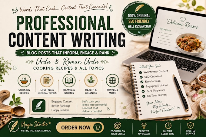 write engaging urdu and roman urdu blog posts or articles
