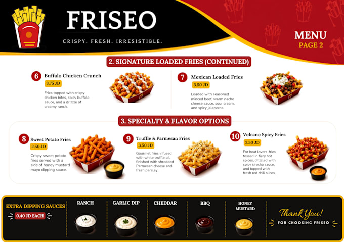 designer modern restaurant menu, cafe menu or food menu