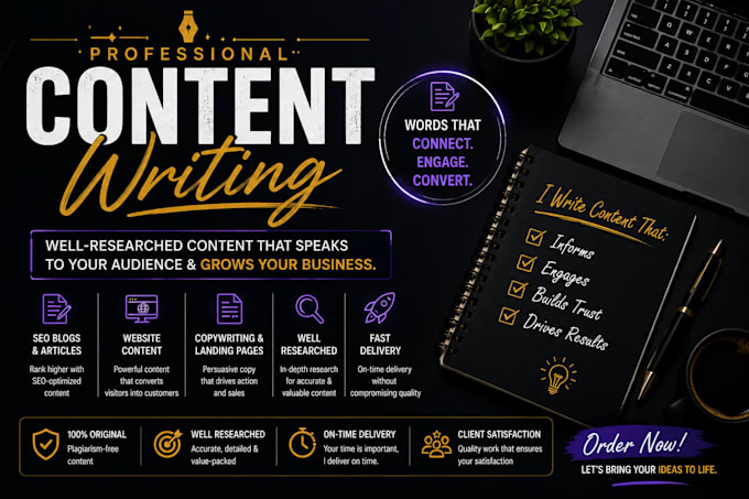turn your ideas into engaging content that converts