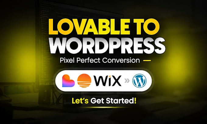 convert lovable or any ai design to wordpress professionally
