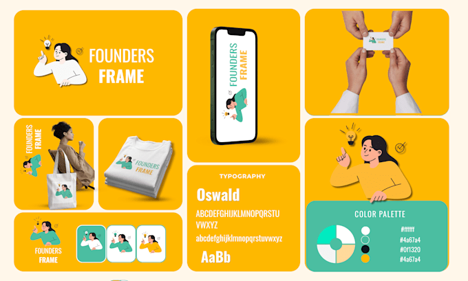 design a complete startup branding identity system