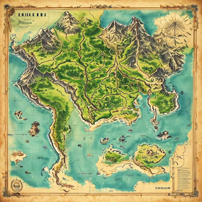 design unique vector map illustration or street map