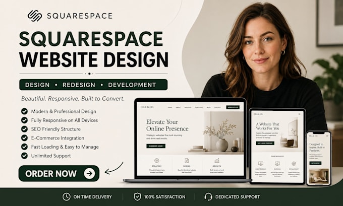 squarespace website design squarespace website development squarespace redesign