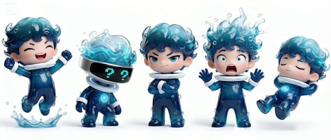 design your custom art toy character and 3d model
