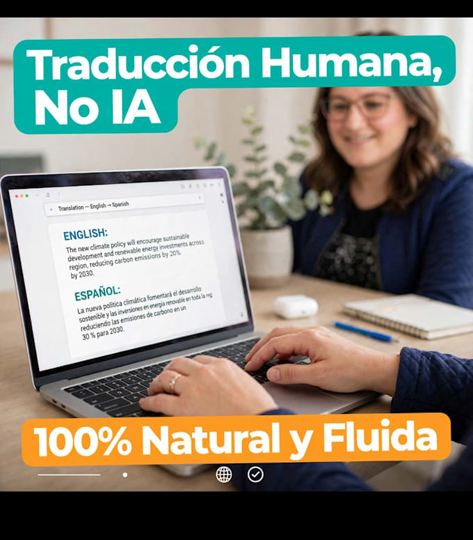 traduciré inglés a español nativo profesional en 24h y viceversa