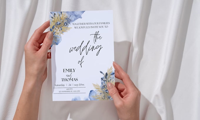 design custom wedding invitations