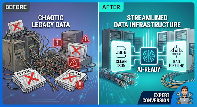 develop custom API integration and clean data schemas