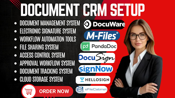 setup document crm docuware pandadoc docusign signnow hellosign zoho sign nuxeo