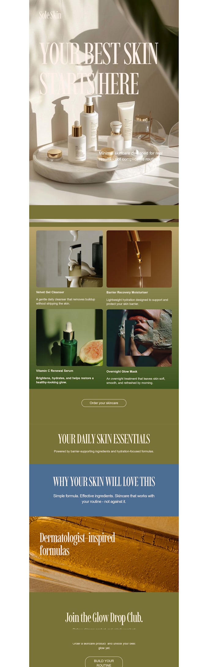design a fashion ecommerce email campaign