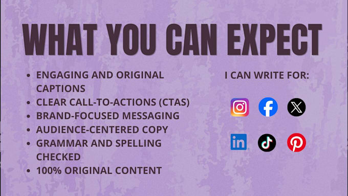 write engaging social media captions
