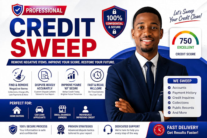 fix score remove inquiries and late payment collections
