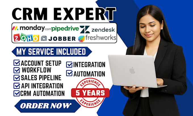 setup zoho freshworks zendest workflow jobber monday pipedive automation