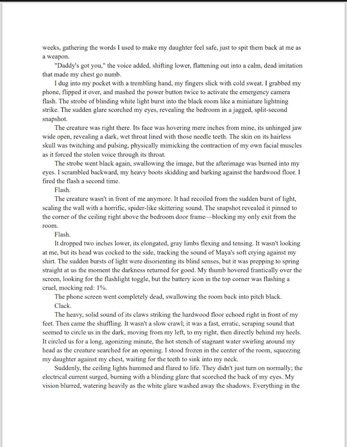 proofread and copyedit your book, script, or manuscript