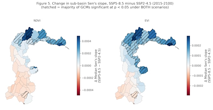 create gis maps and remote sensing climate data analysis