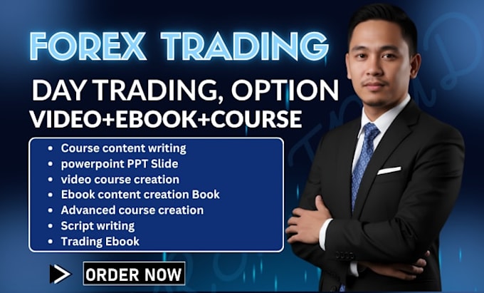 create forex trading video, option trading course, day trading course, ppt slide
